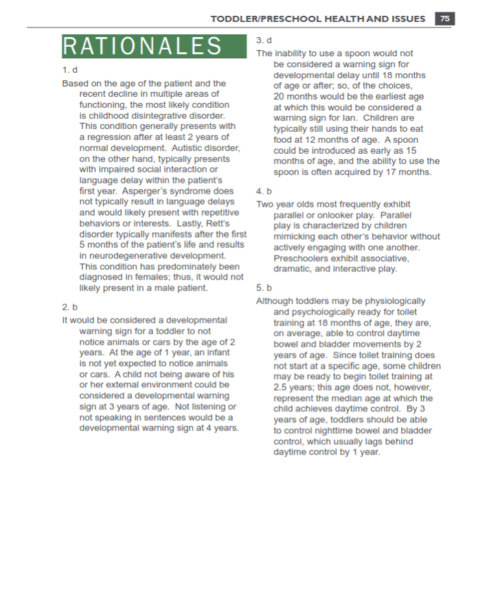Barkley’s Curriculum Review for Pediatric Nurse Practitioners